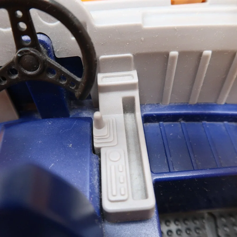 Playmobil Part Yellow School Bus Blue Seats No Roof